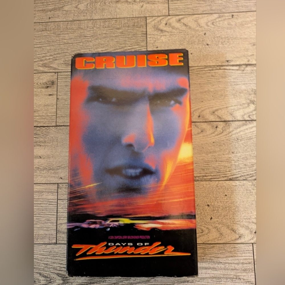 Days of Thunder VHS Tape - Picture 1 of 4